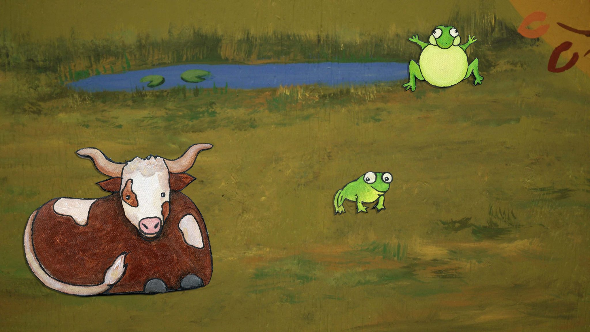 La Grenouille Et Le Boeuf Les Fables à la Françoise : La grenouille et le boeuf - TVC d’Argenteuil