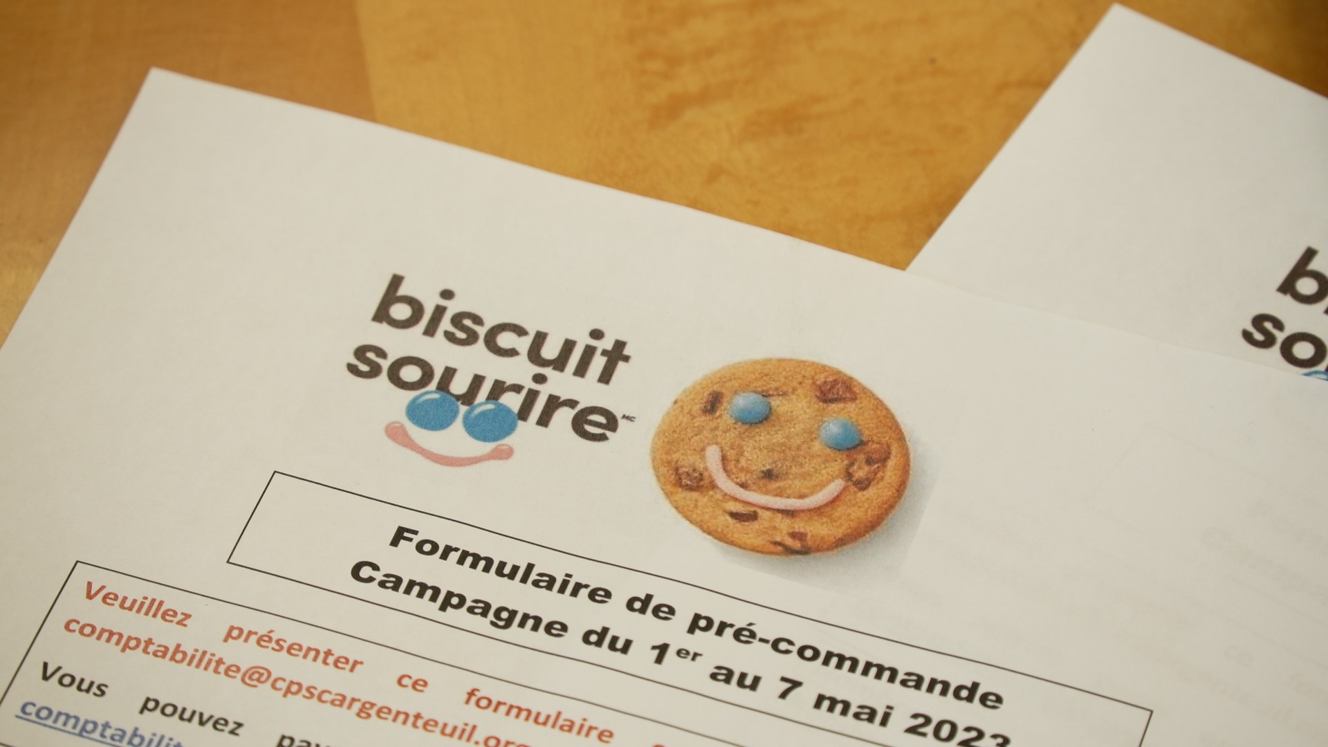 Retour de la vente de biscuits sourires au profit du Centre de ...