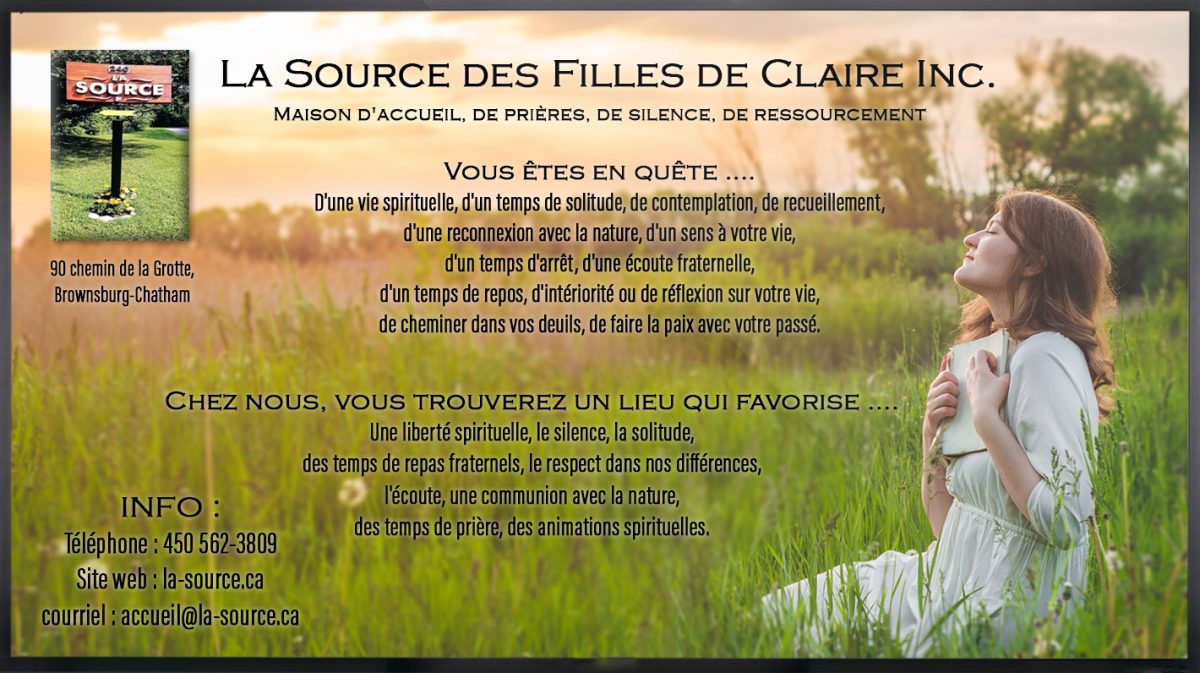 La source des filles de Claire inc.