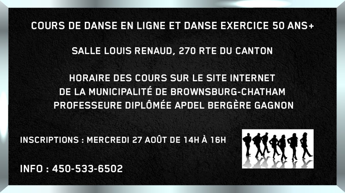 Cours de danse