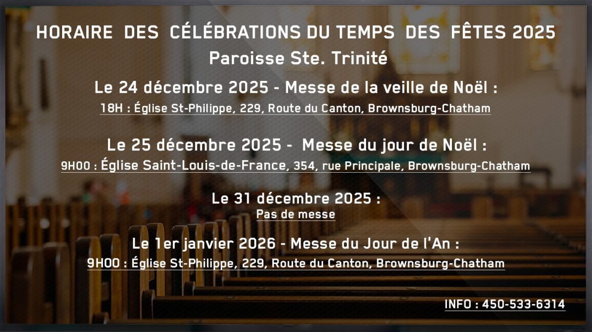 Paroisse Ste-Trinité